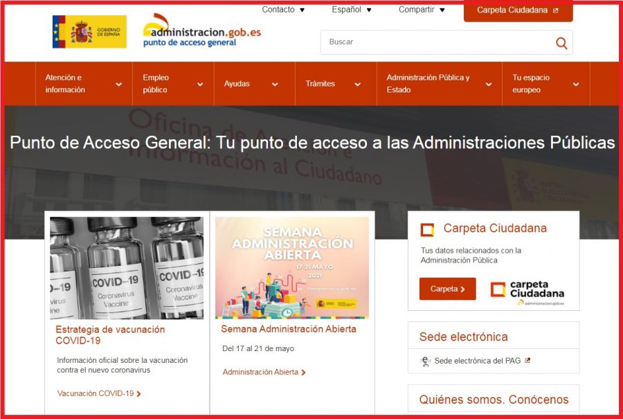 Certificado de Empadronamiento