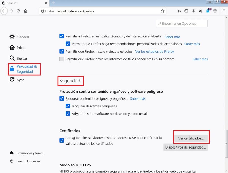 Renovación del Certificado Digital